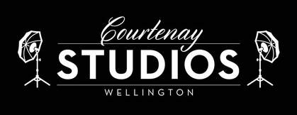 Courtenay Studios logo, photographic studio hire wellington new Zealand CBD, portraiture, commercial photography, mark beehre photographer